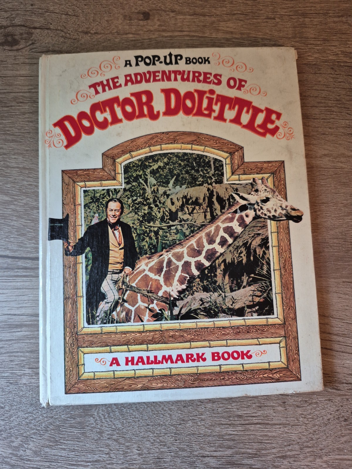 The Adventures of Doctor Dolittle Random House vintage Pop-Up Book, Hallmark