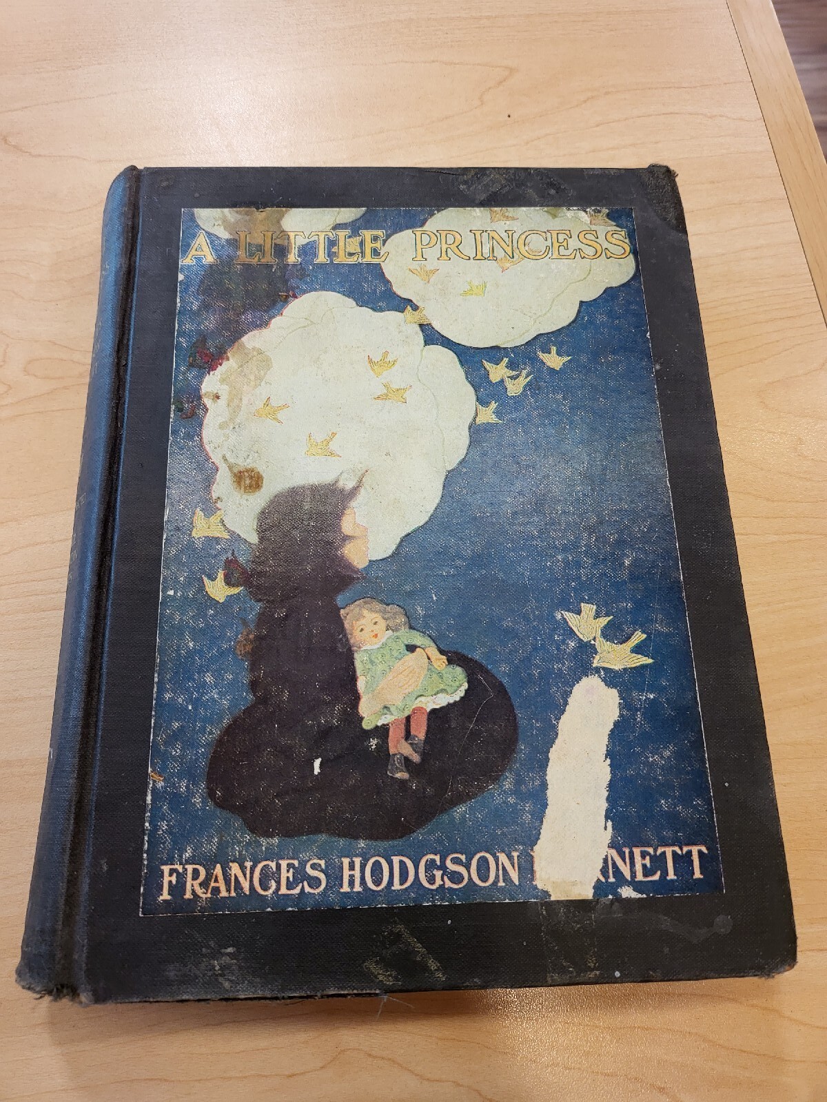 A Little Princess Frances Hodgson Burnett Vintage Novel Book 1938 Edition Betts