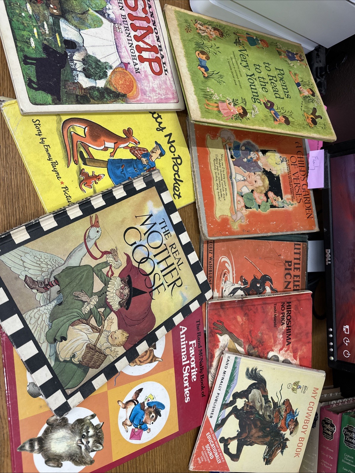 Vintage Children’s Books Classic Rare Various Genres Antique Bundle Lot Of 10
