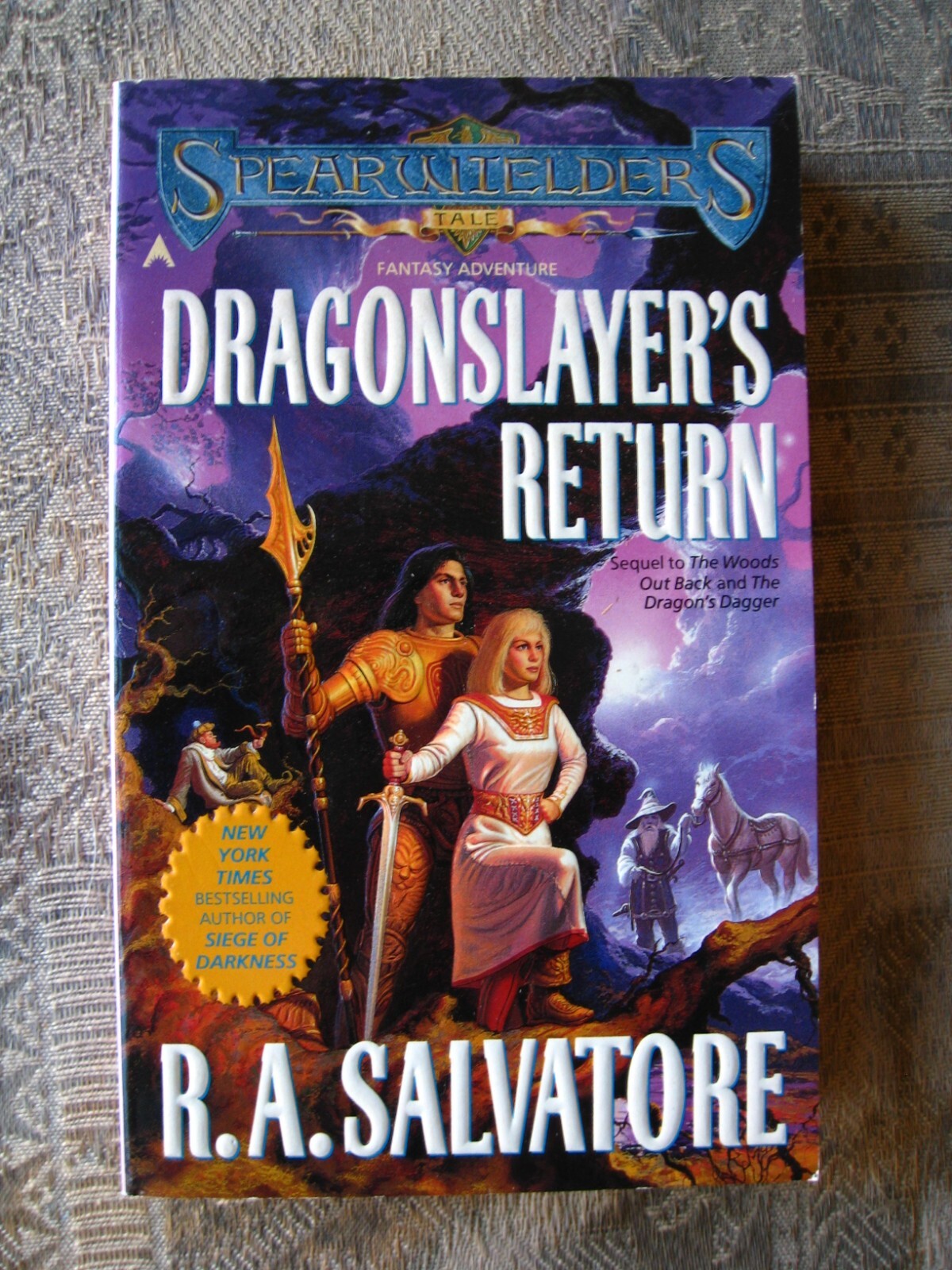 R. A. Salvatore – Dragonslayer’s Return (Spearwielder’s Tale #3) – paperback
