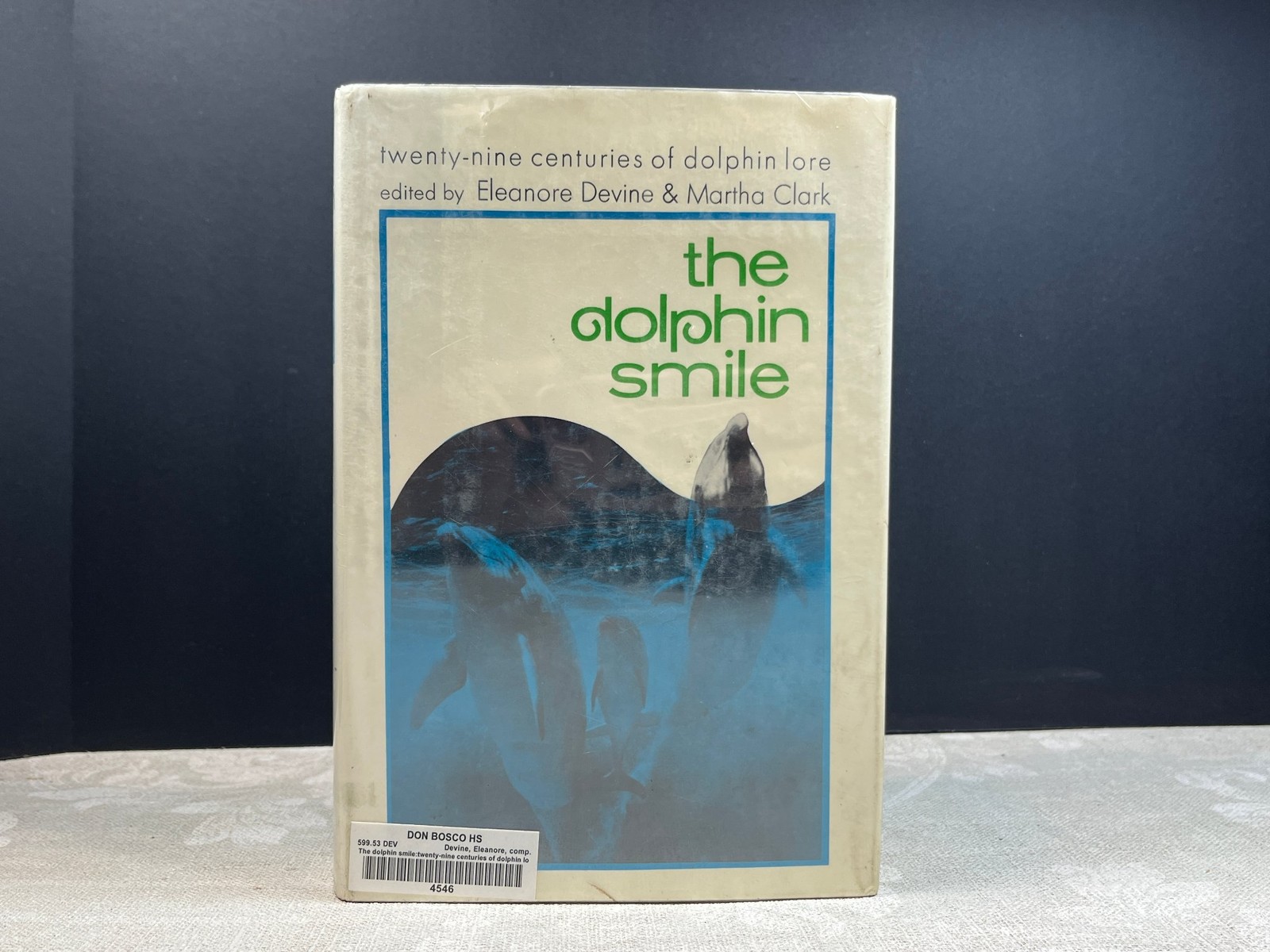 1967, The Dolphin Smile by Eleanore Devine, Martha Clark, Illustrated, 1st Ed