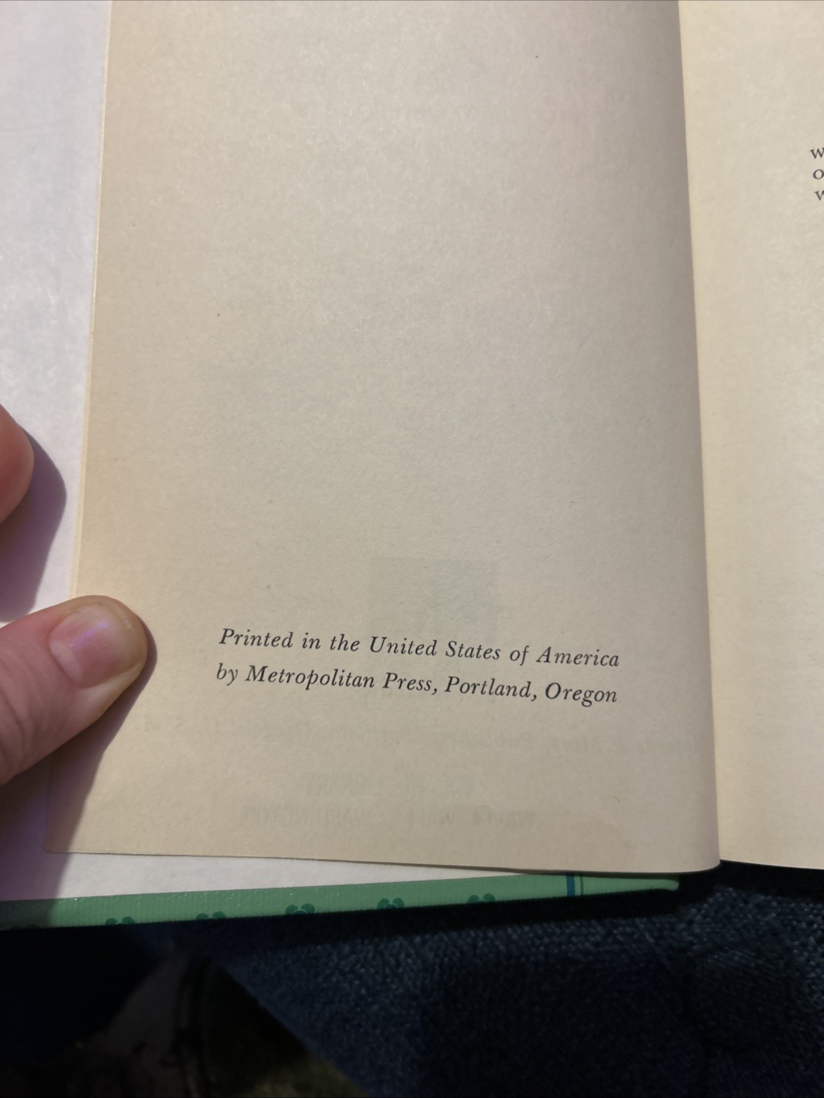 Old 1949 Restricted Library Book titled a Teepee In His Front Yard