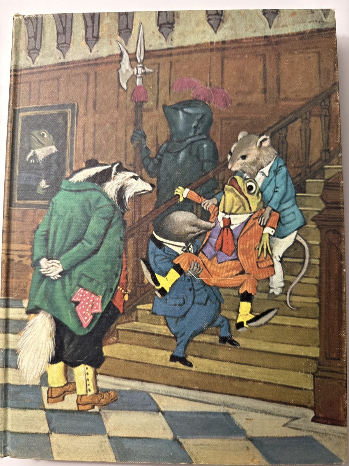 The Wind In The Willows Kenneth Grahame 1966 Illustrated Jr. Library Hardcover