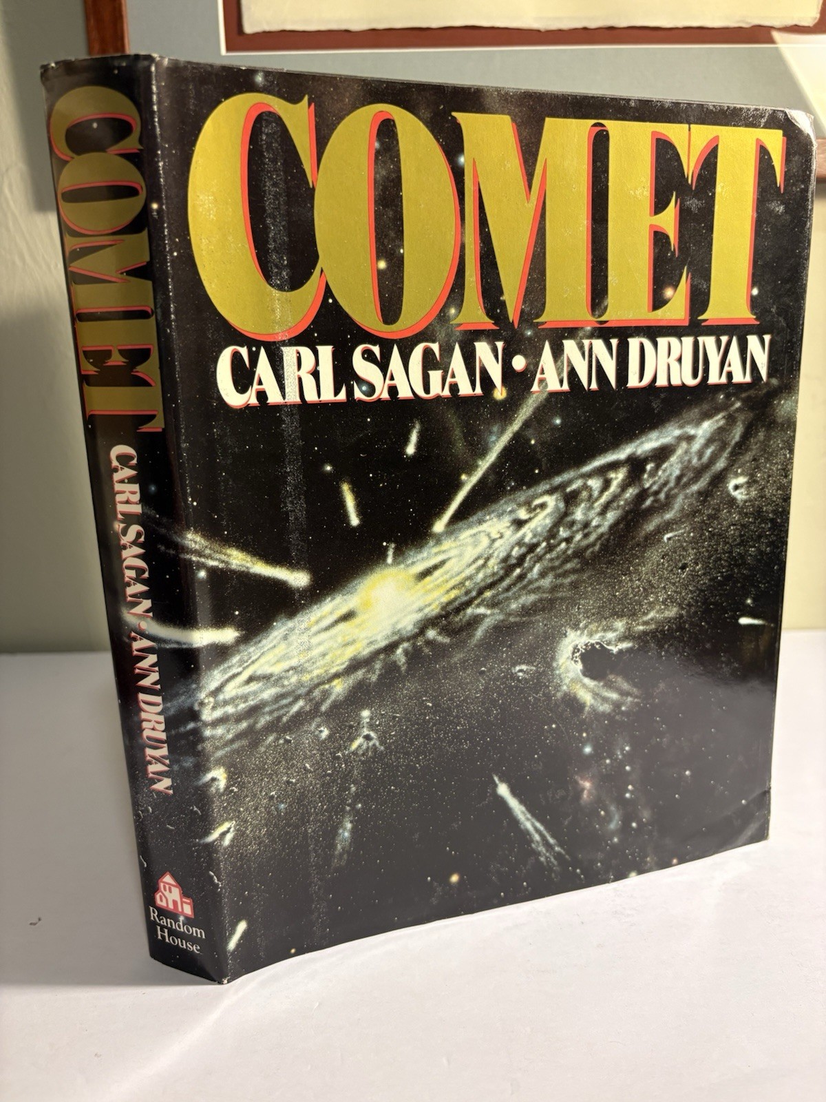 Comet Carl Sagan Ann Druyan 1985 First Edition/First Print HC DJ Random House