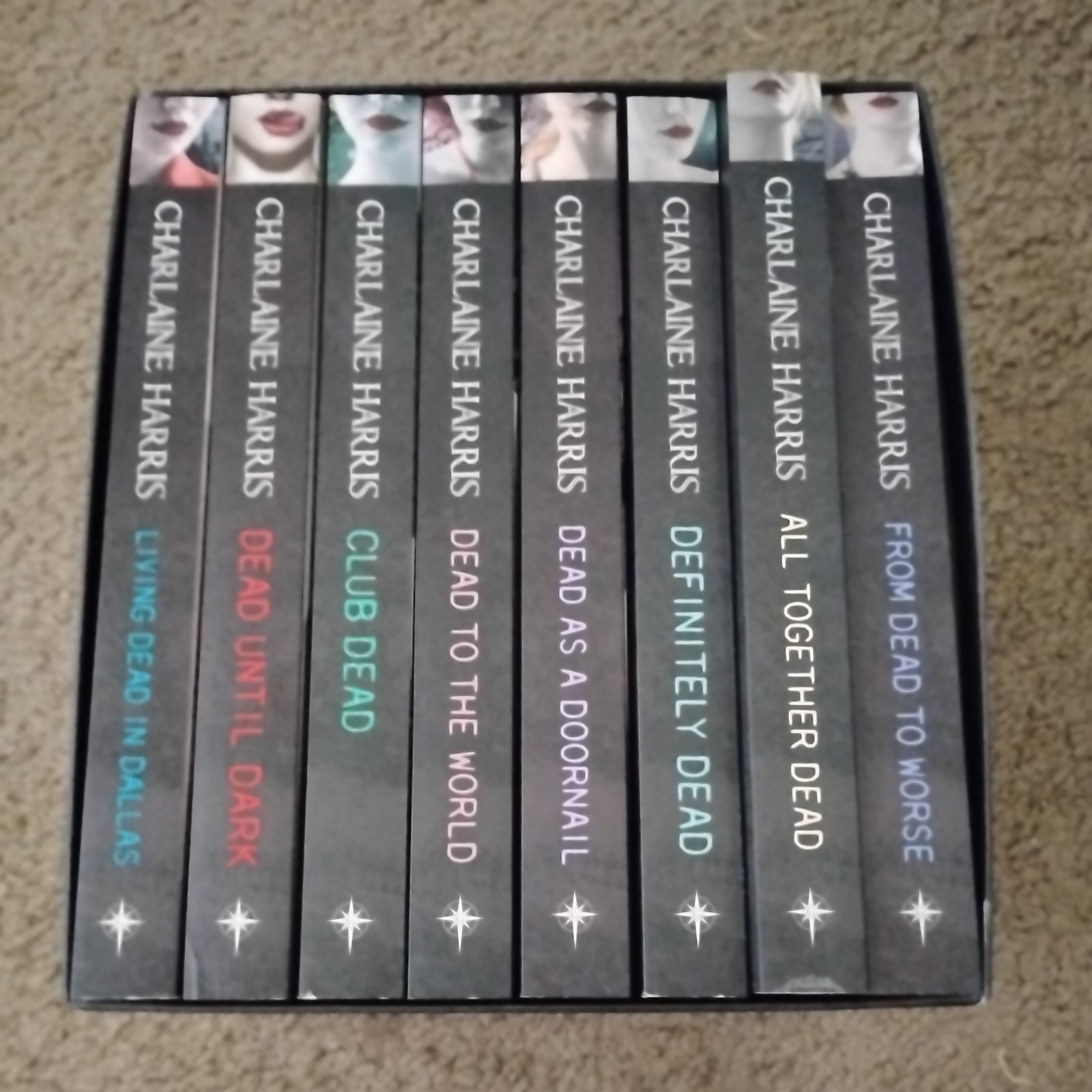True Blood Boxed Set, Charlaine Harris, Published in the UK, 2009, Paperback