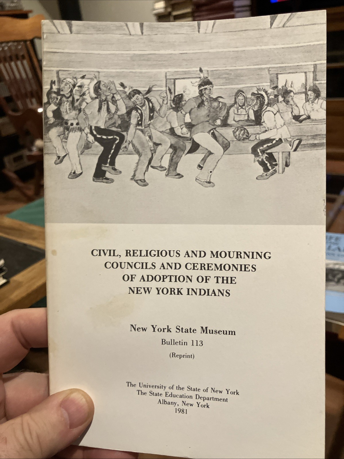 Civil, Religious & Mourning Cermonies of NY Indians / 1981 State Education Dept.