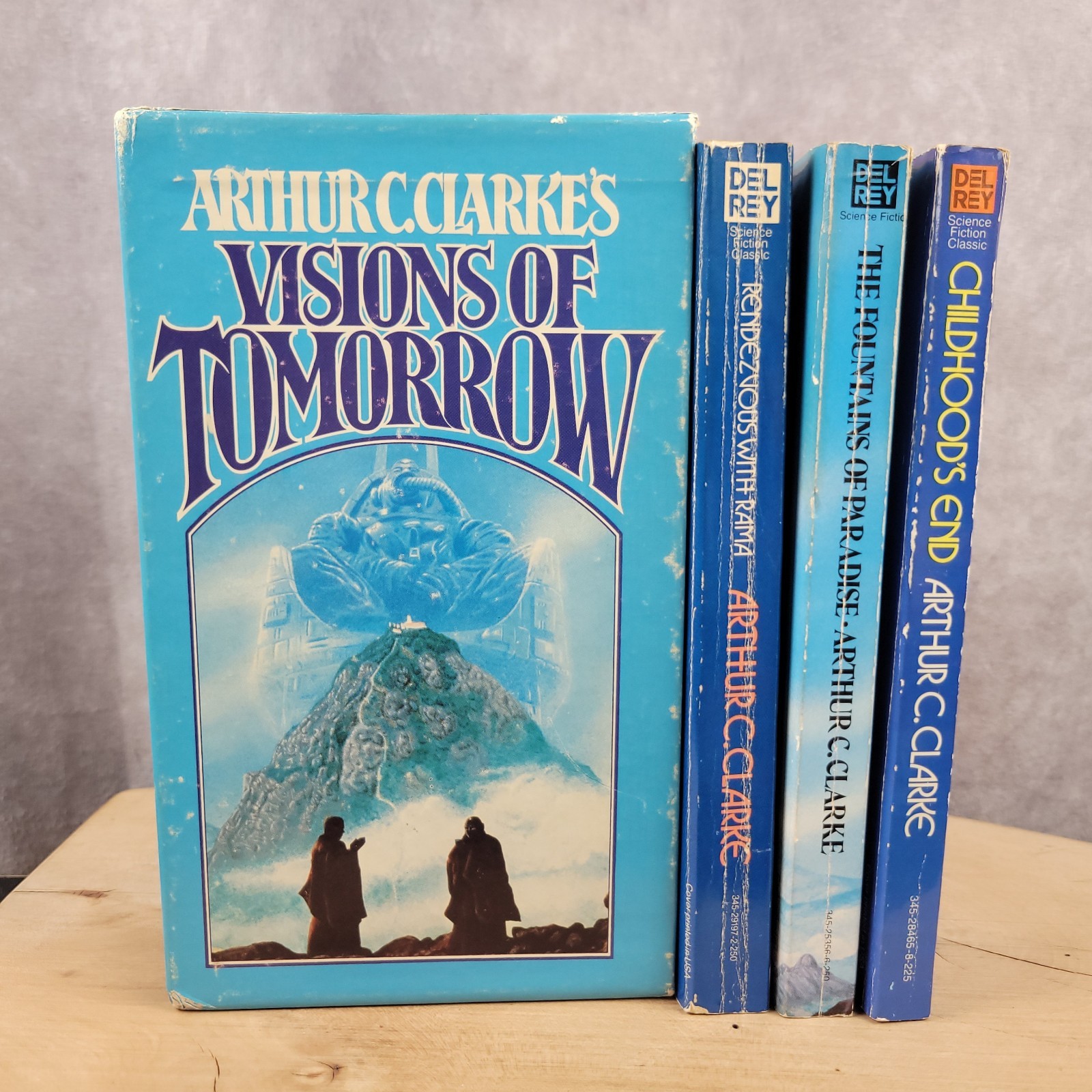 Arthur C Clarkes Visions Of Tomorrow Box Set Ballantine Del Rey Books HTF