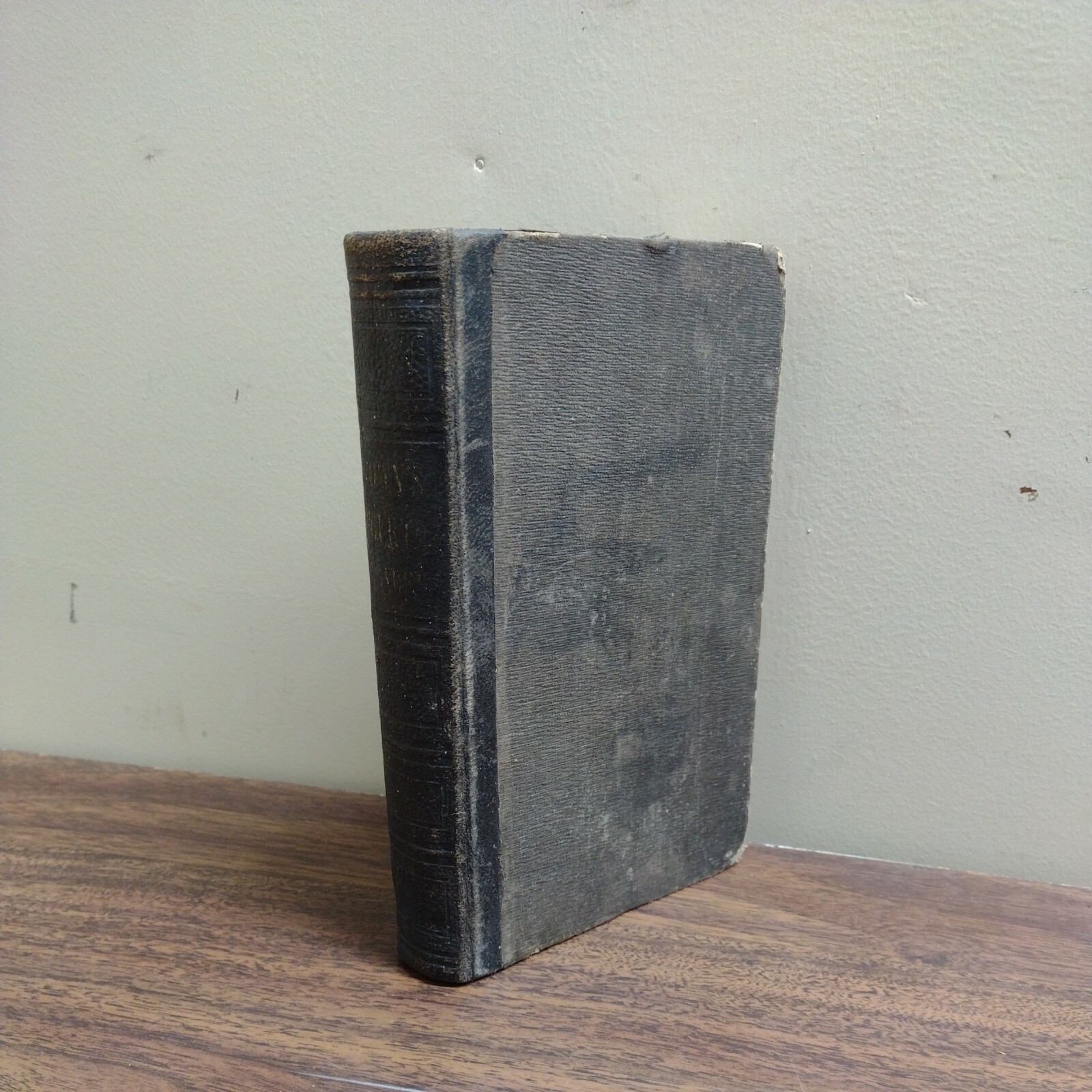Old THE FOURTH READER by Salem Town Sanborn & Carter Portland Maine BOOK 1847
