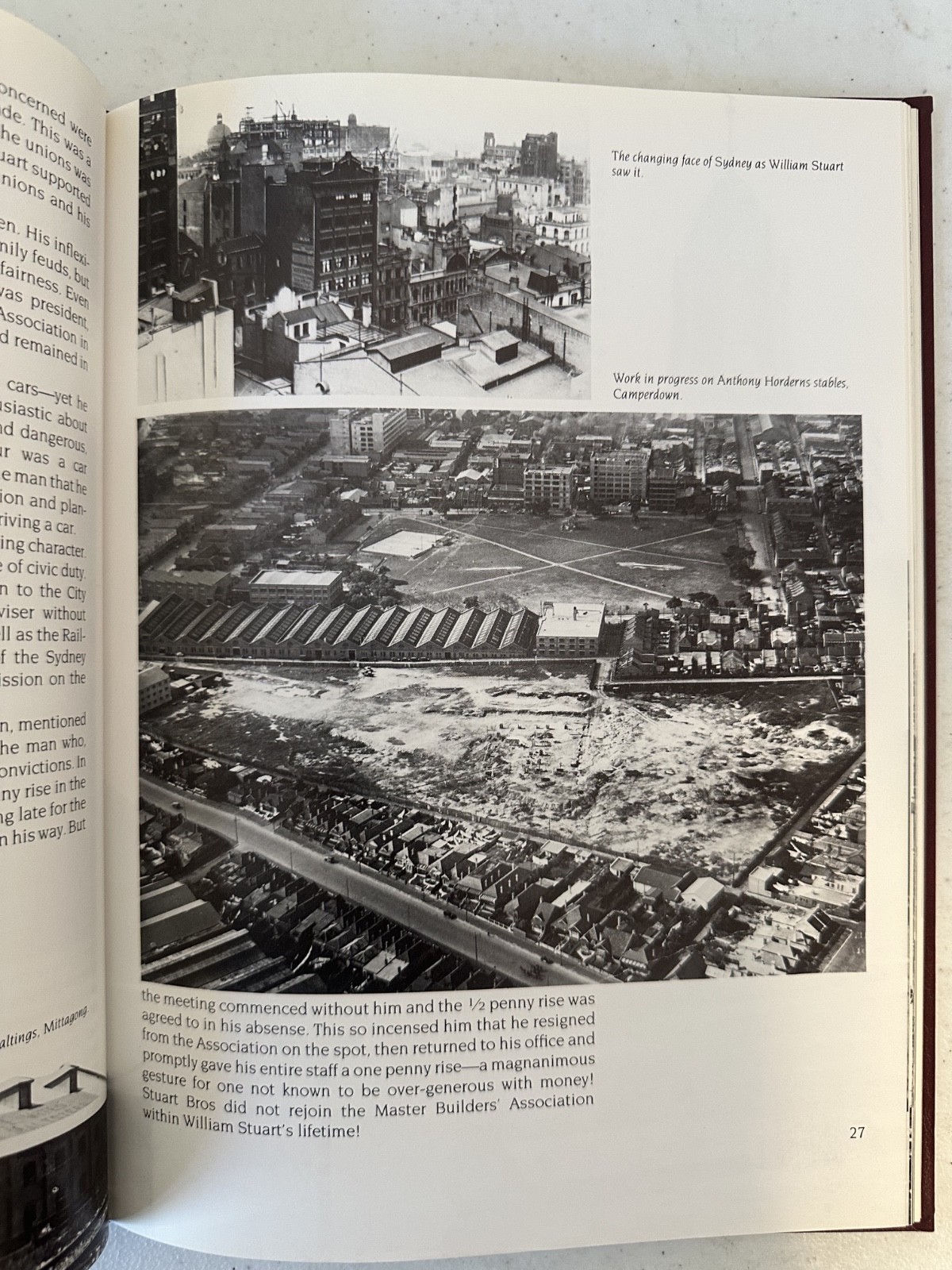 The Next Century Stuart Bros New South Wales construction company history NSW