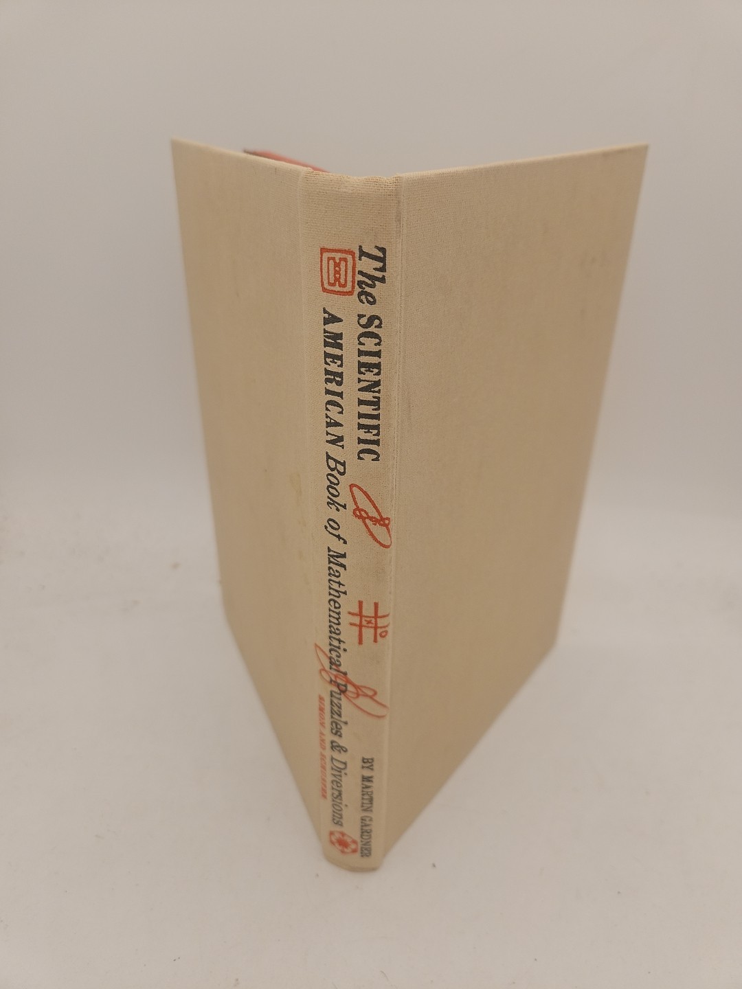 The Scientific American Book Mathematical Puzzles Diversions 1959 6th Prt VG R2
