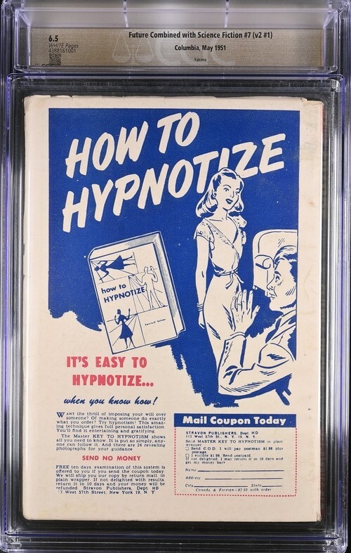 Future 1951 May. CGC Pulp