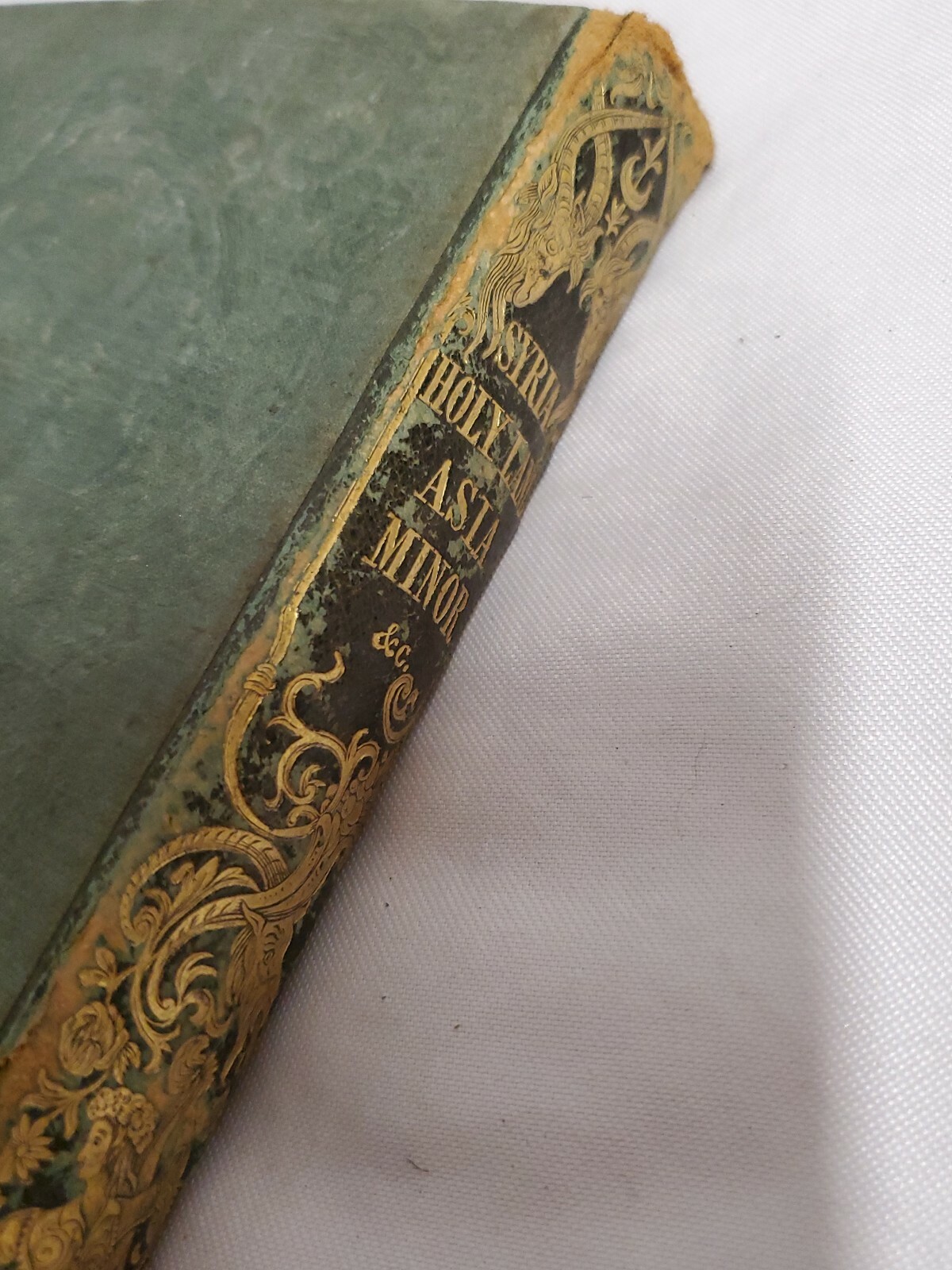 SYRIA THE HOLY LAND ASIA MINOR 1837 2nd Edition Bartlett Purser Illustrated