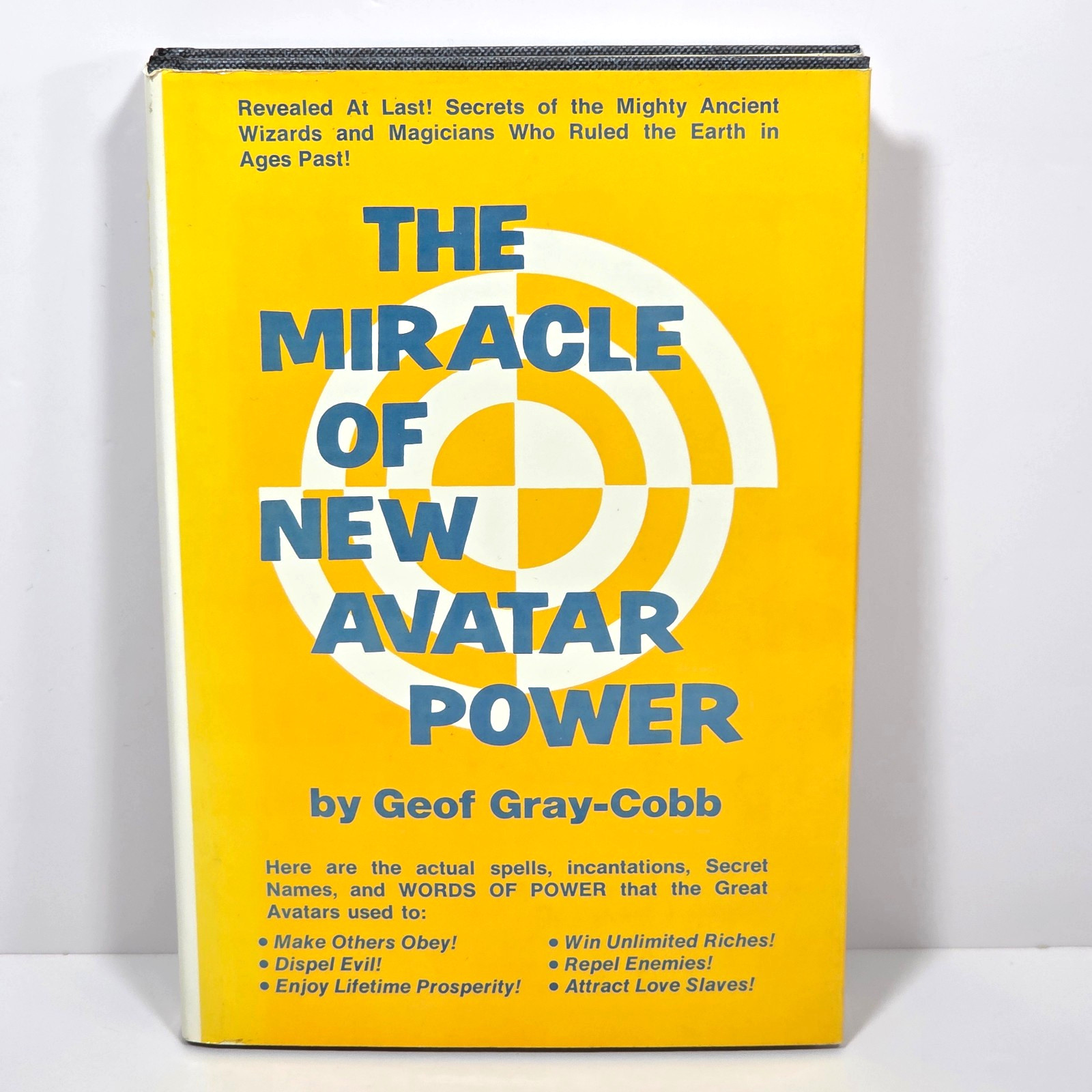 Miracle of New Avatar Power Geof Gray Cobb 1974 First Ed HCDJ Parker Publishing