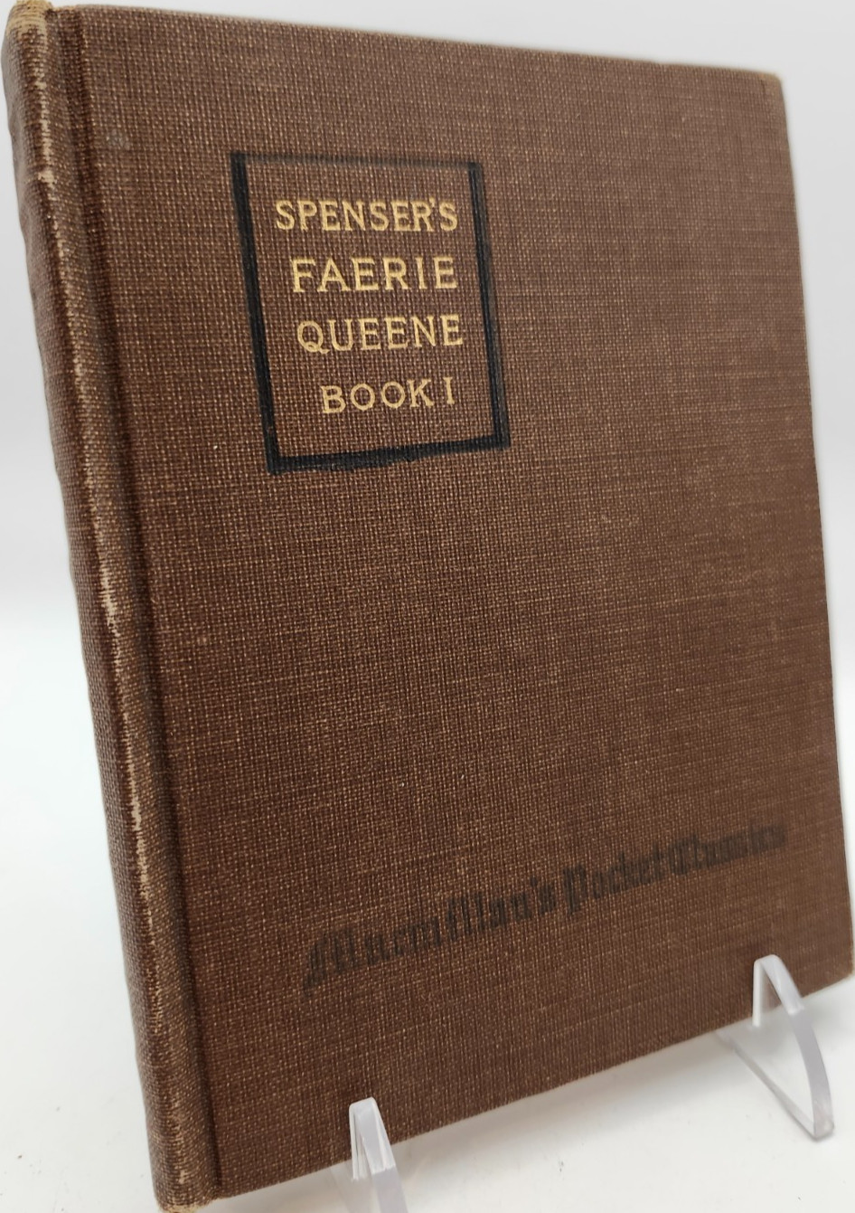 „Spenser’s The Faerie Queene“ Book 1 (Macmillan’s Pocket Classics) c. 1915