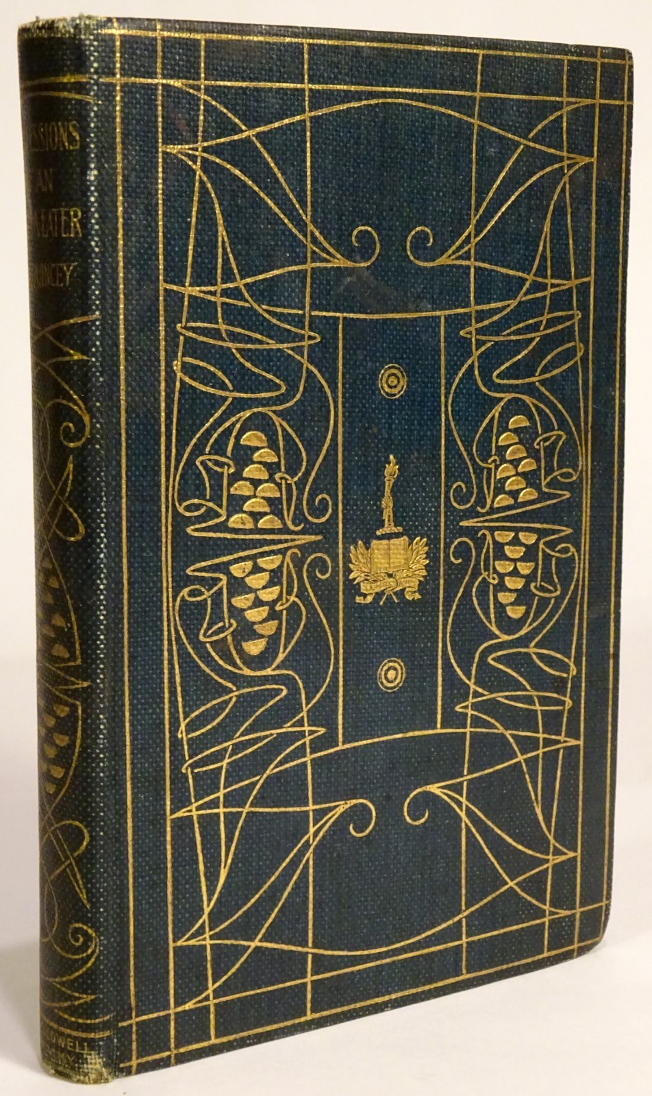 Antique c 1910 Confessions of an OPIUM Eater-Thomas De Quincey-Hardcover