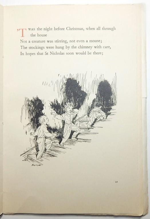1939 Clement Moore THE NIGHT BEFORE CHRISTMAS Illustrated by Arthur Rackham