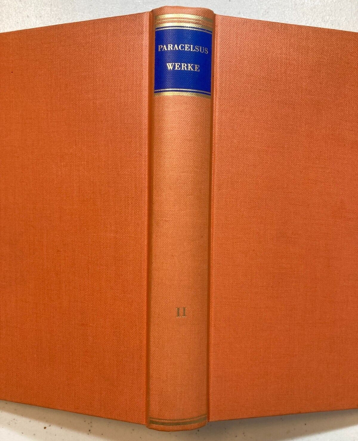 Theophrastus PARACELSUS Werke, Band II Medizinische Schriften medical,German txt