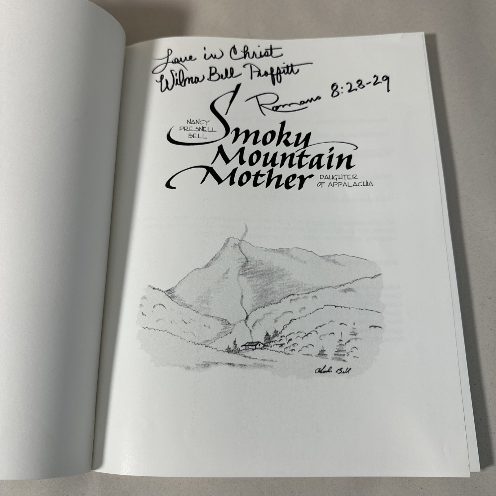 Smoky Mountain Mother 1999 Cocke County Tennessee Bell Family Genealogy Book