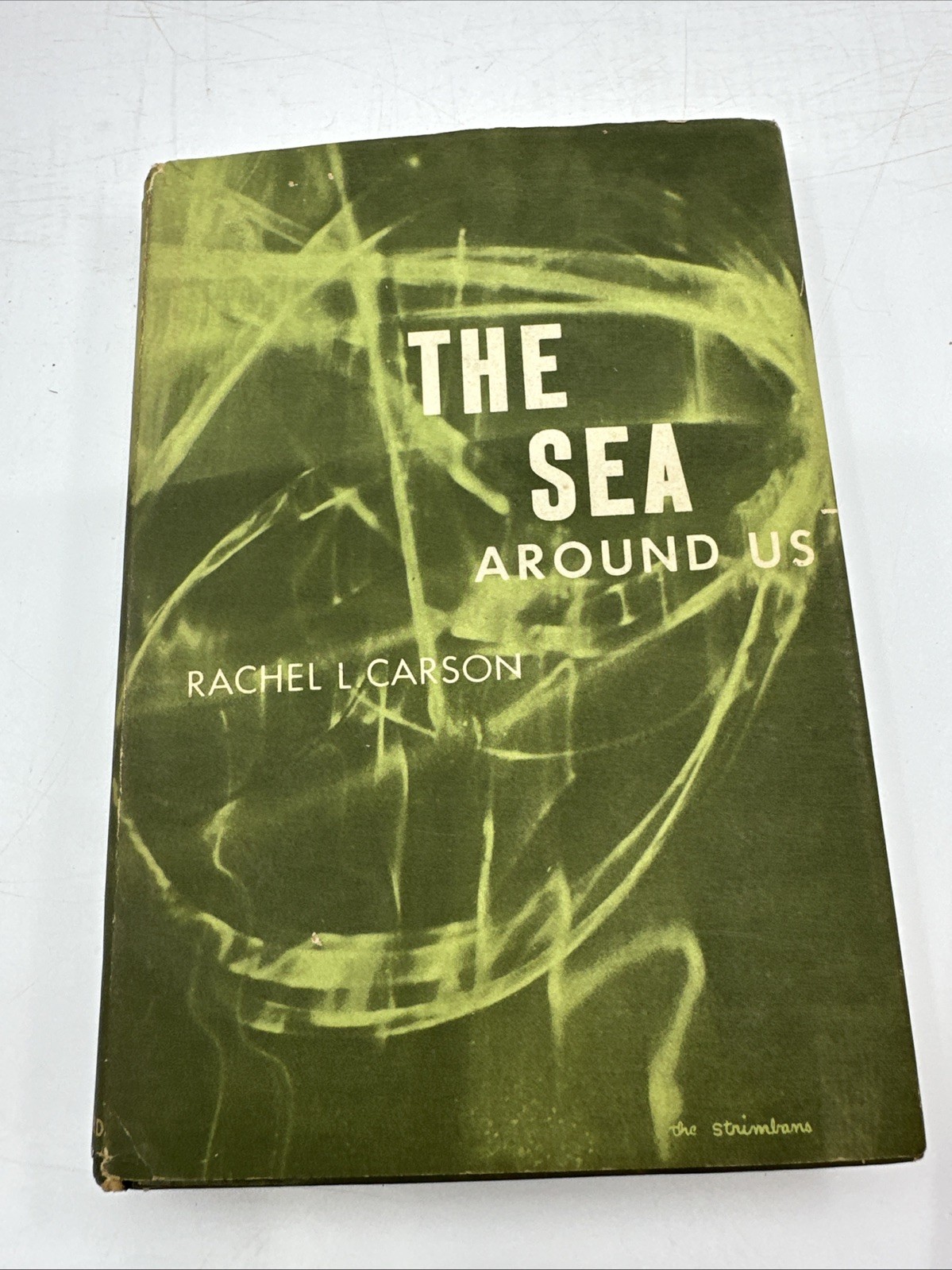 The Sea Around Us Rachel Carson 1951 1st Edition HC DJ (NA-4)