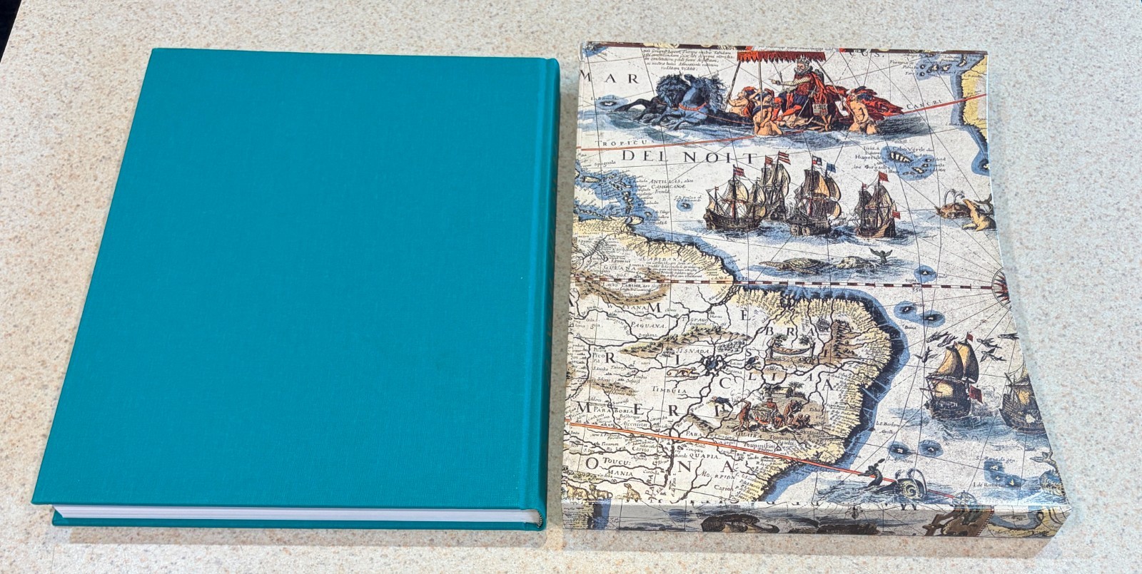 FOLIO SOCIETY — Mapping The World — Hardcover in Slipcase (2000 1st Printing)