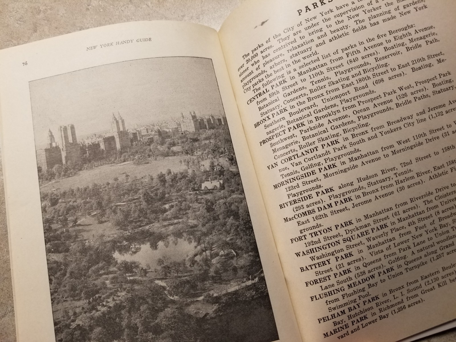 Vintage 1955 New York City Travel Guide Book Booklet – Map Photos – 96 Pages