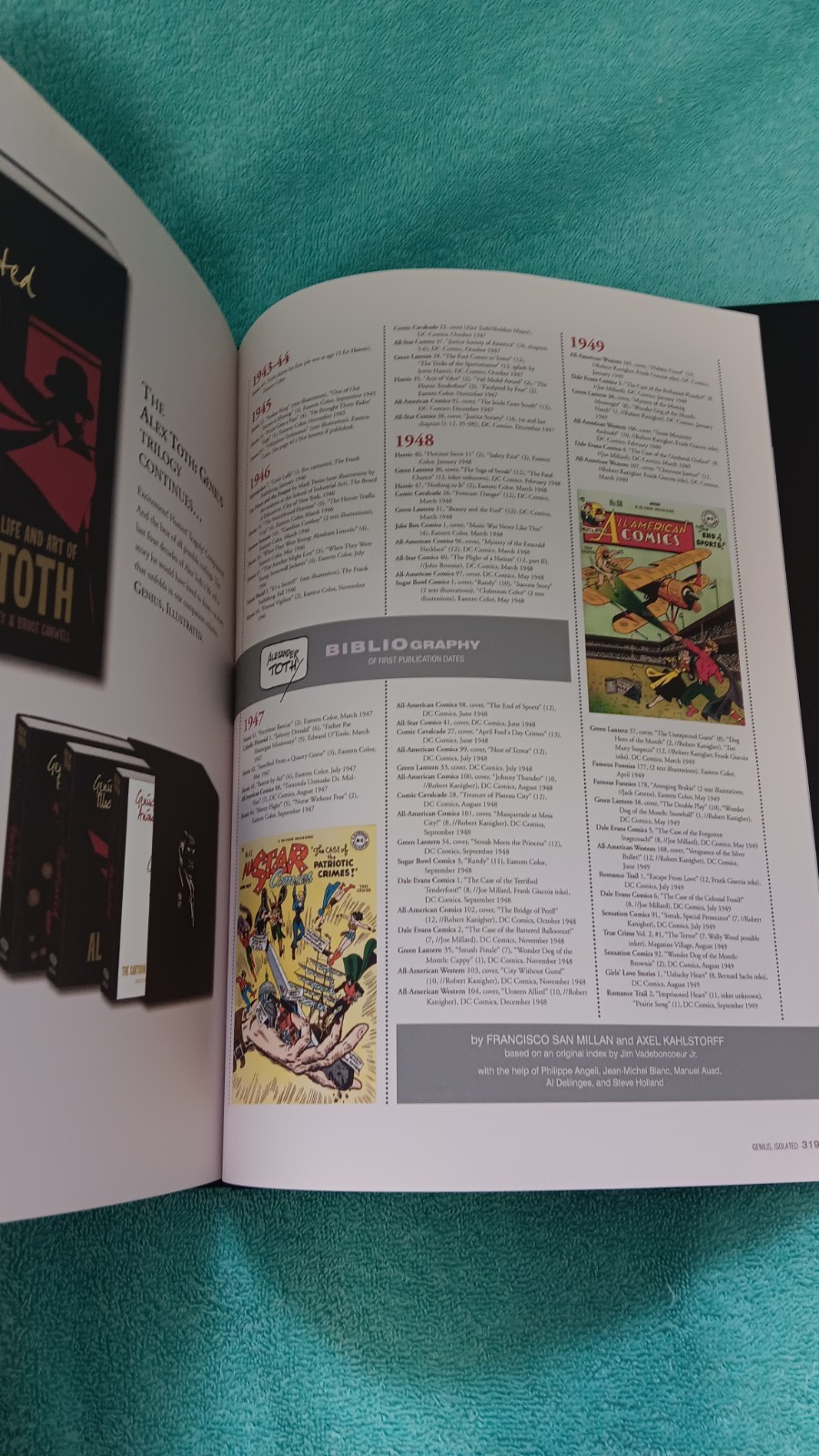 ALEX TOTH – Genius Isolated The Life & Art Of Alex Toth – IDW HC 1ST + Jon Fury