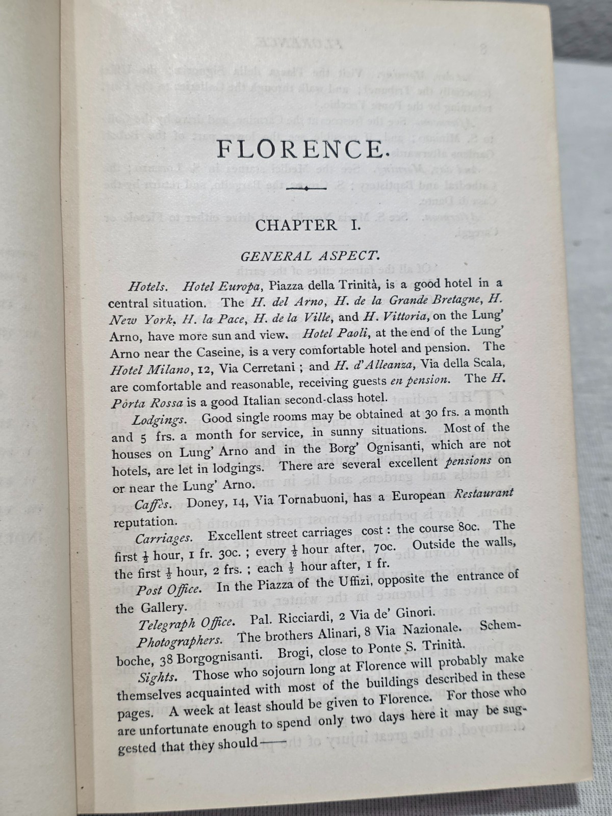 Florence by Augustus J.C. Hare Published by George Rutledge and Sons
