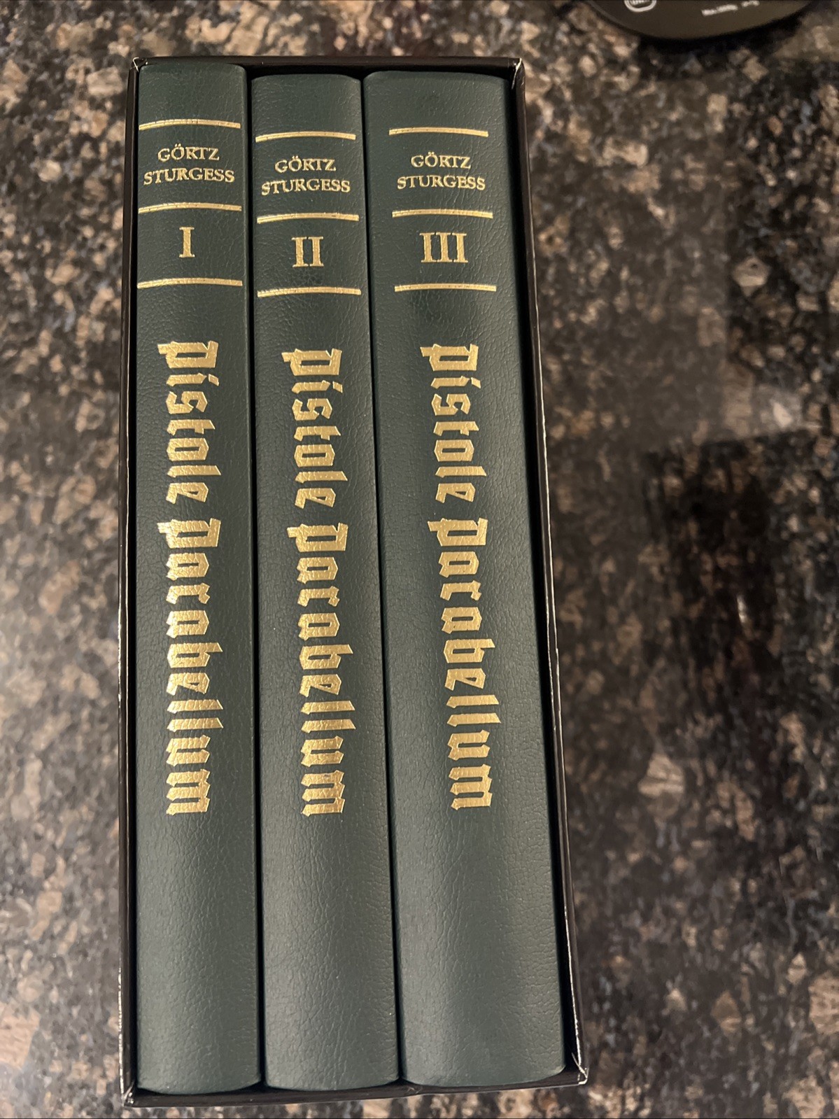 Pistole Parabellum: History of the „Luger System“ [Three volumes in slipcase]