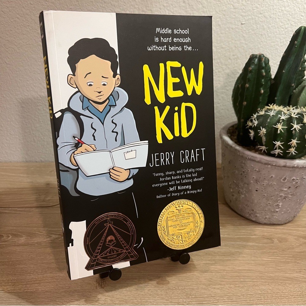 New Kid Jerry Craft Graphic Novel PB Newbery Medal Coretta Scott King