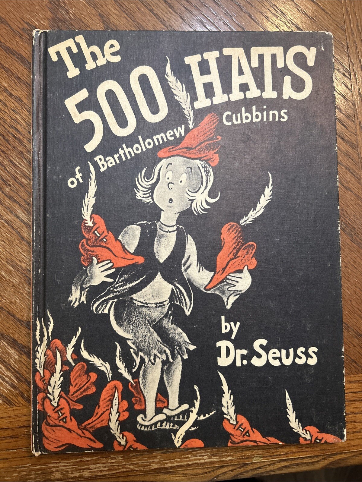 The 500 Hats Of Bartholomew Cubbins Dr Seuss Book Club/RARE 1938 FIRST EDITION