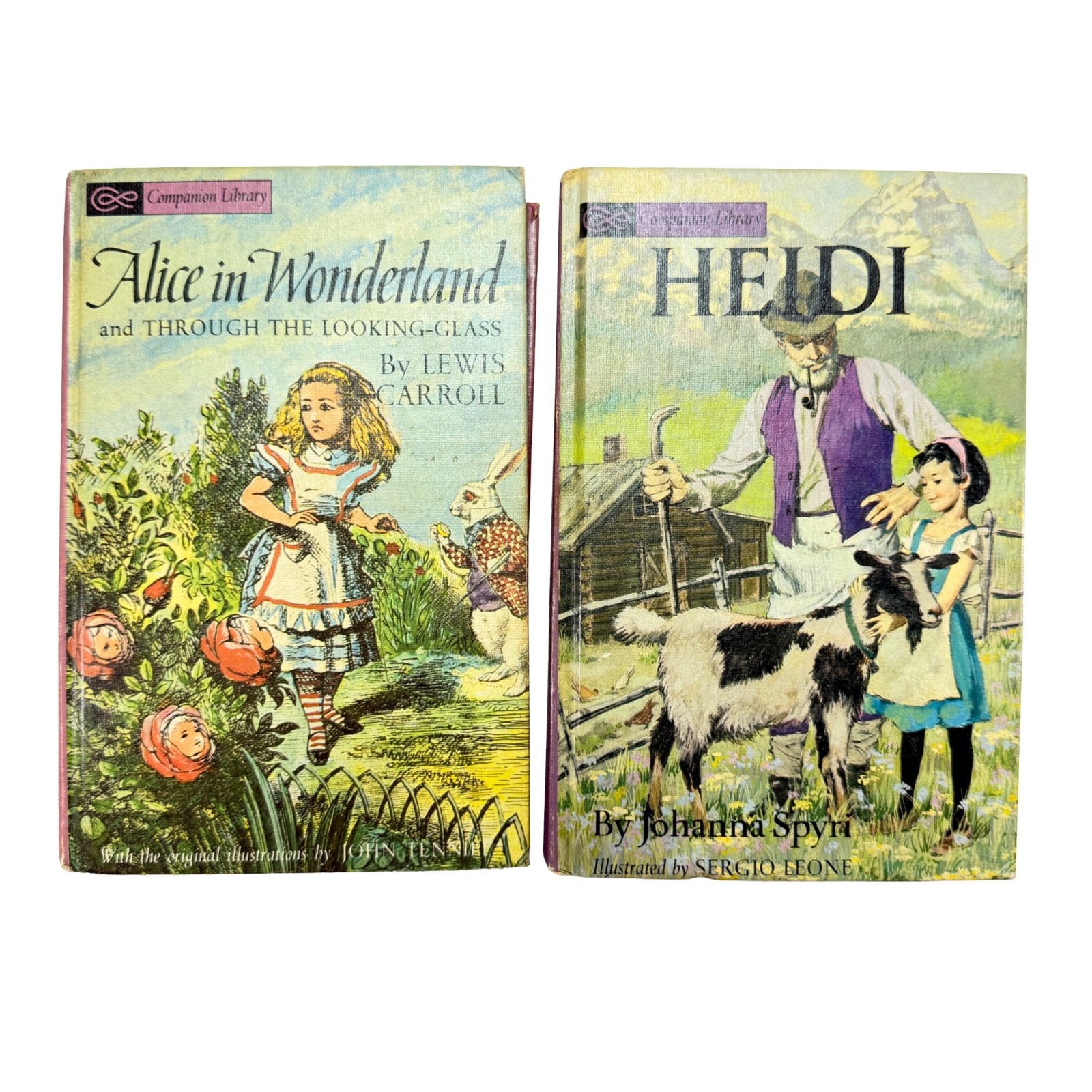 VTG Companion Library Alice in Wonderland Lewis Carroll | Heidi Johanna Spyri HC