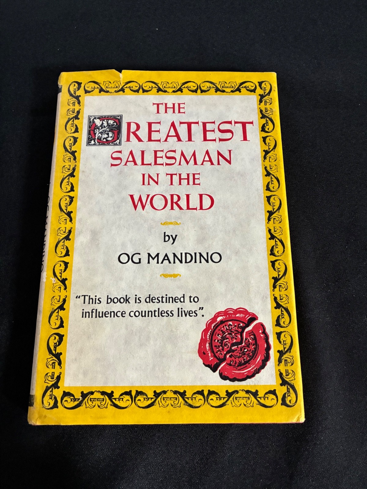 The Greatest Salesman in the World – Og Mandino – 1968 1st Ed w/ Dust Jacket