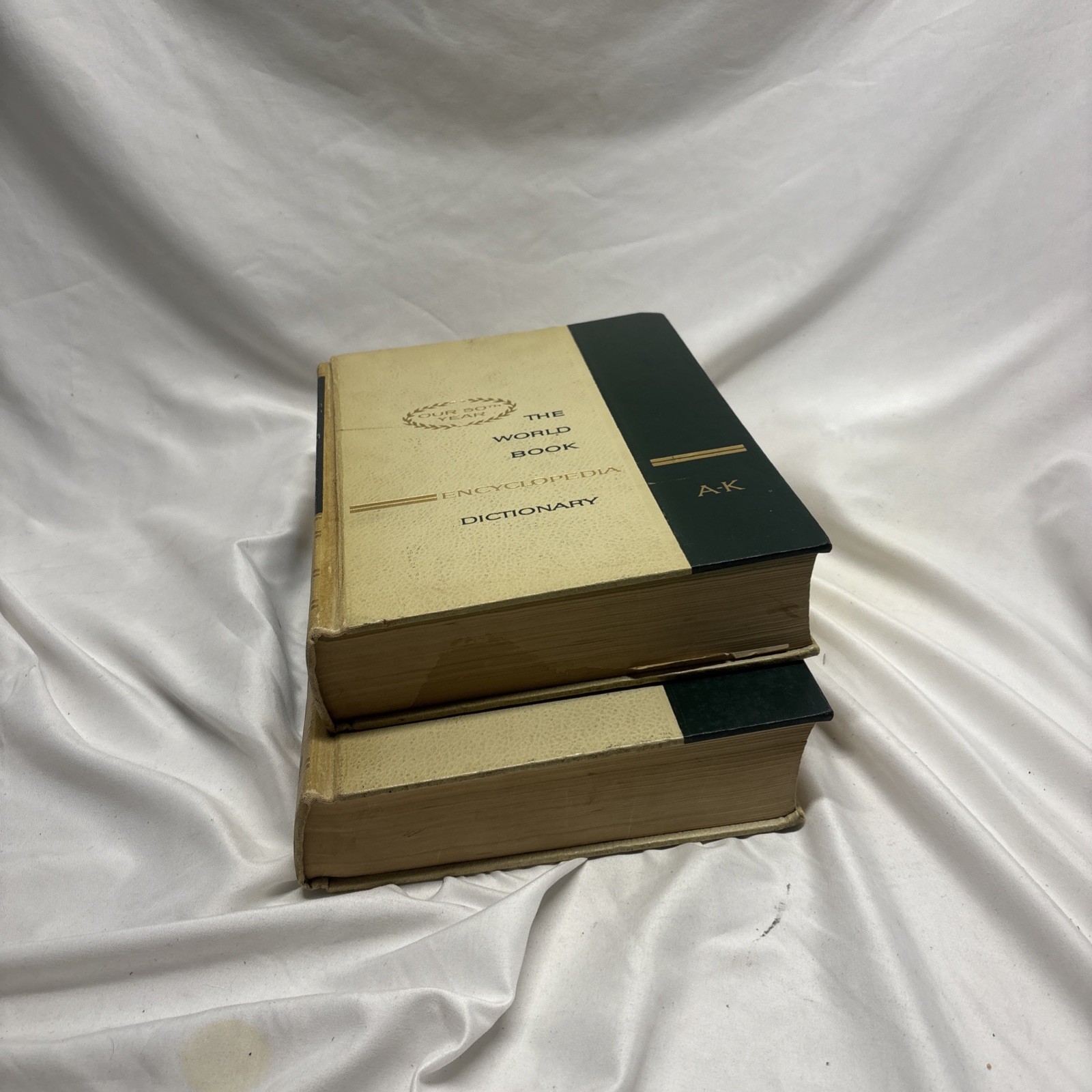 1964 Edition THE WORLD BOOK ENCYCLOPEDIA DICTIONARY A-K & L-Z Thorndike Barnhart