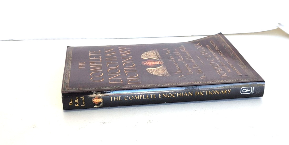 The Complete Enochian Dictionary – Donald C. Laycock JOHN DEE OCCULT ANGEL MAGIC