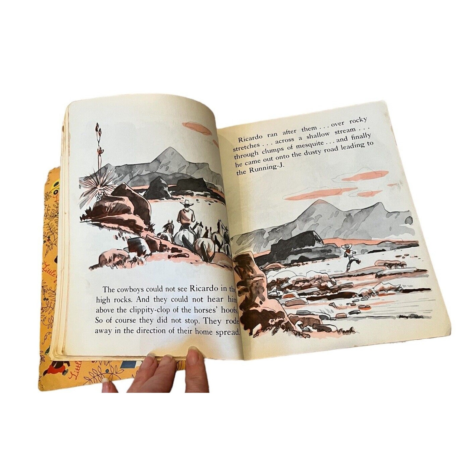 Hopalong Cassidy and the Bar 20 Cowboy Little Golden Book First Edition 1952 A