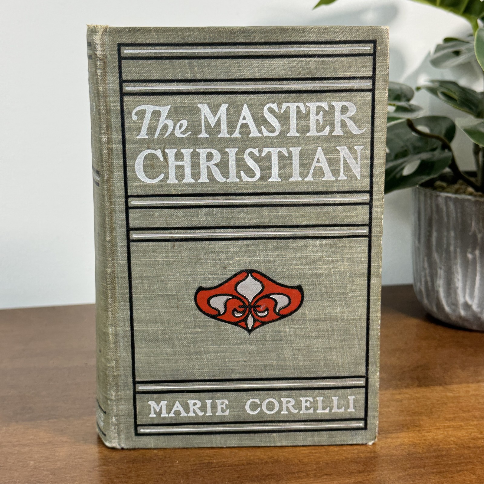 The Master Christian by Marie Corelli 1900 Dodd Mead Hardcover Antiquarian Book