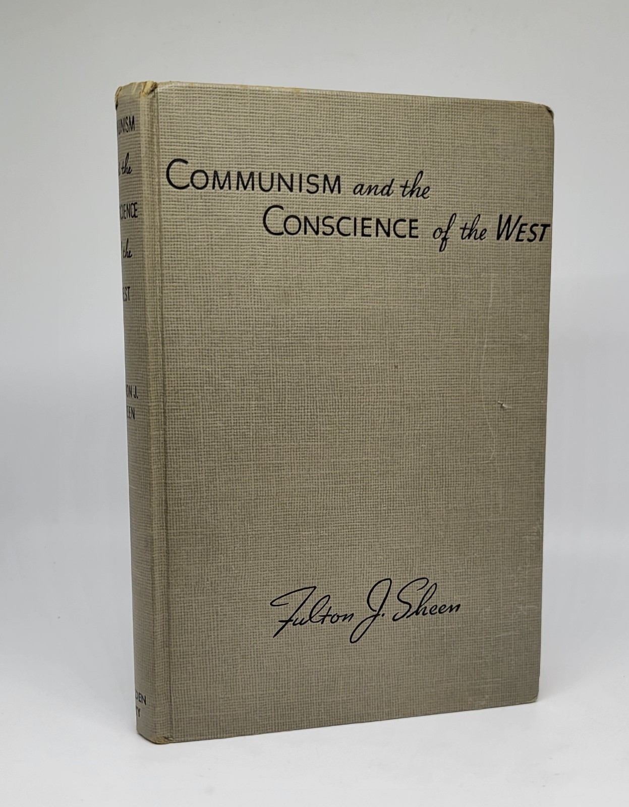 COMMUNISM AND THE CONSCIENCE OF THE WEST Political Science SHEEN 1951 Reprint
