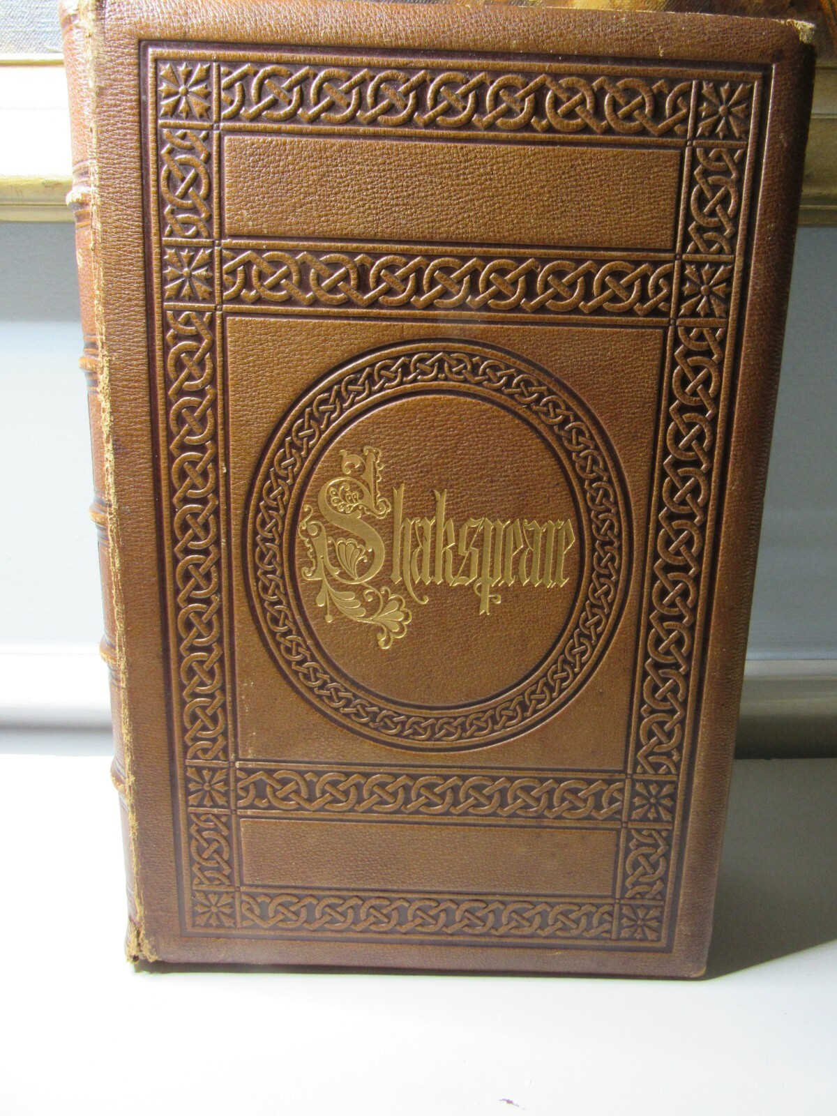 1863 The Works of William Shakspeare, Complete George Steevens, Memoir Chalmers