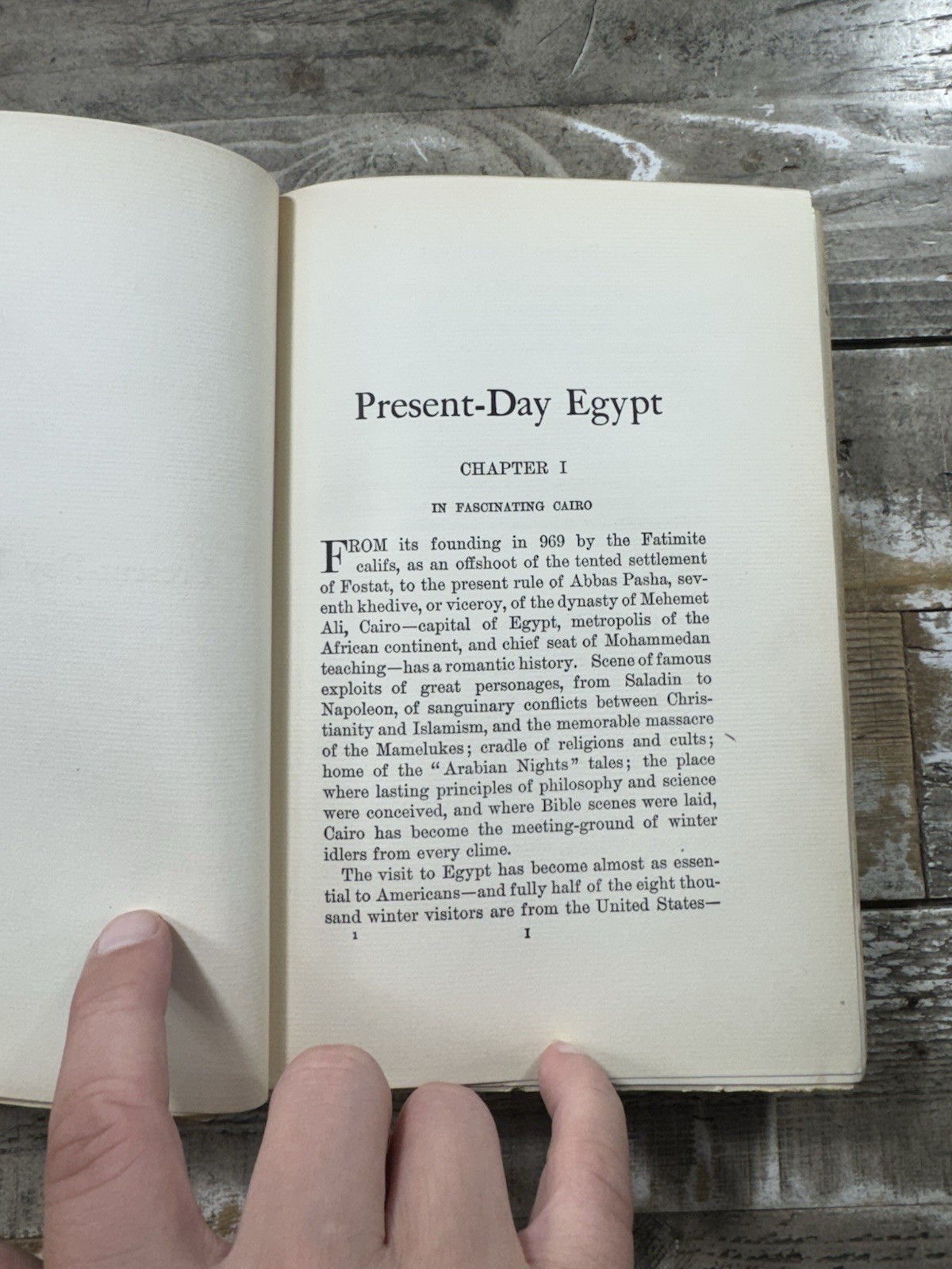 1899 Antique Egypt Book “Present Day Egypt” Illustrated