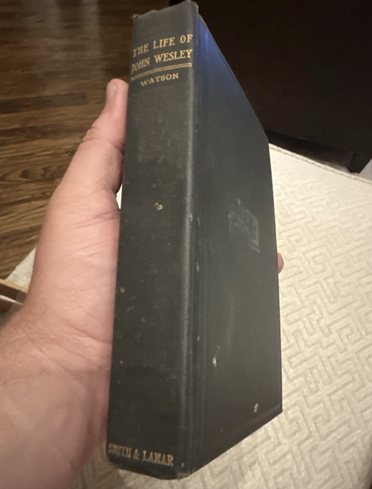 Richard Watson | 1912 Antique Hardcover | Smith & Lamar | Methodist History