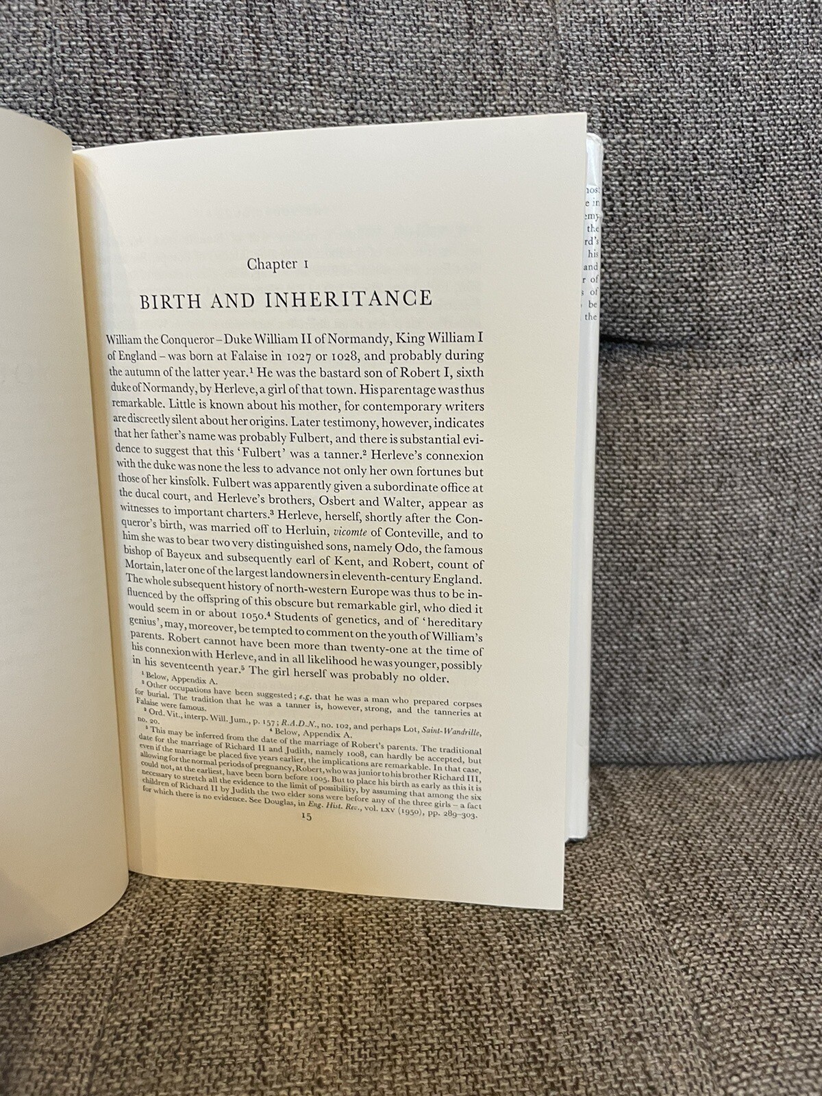 William the Conqueror – Norman Impact Upon England by David C Douglas 1964 Rare