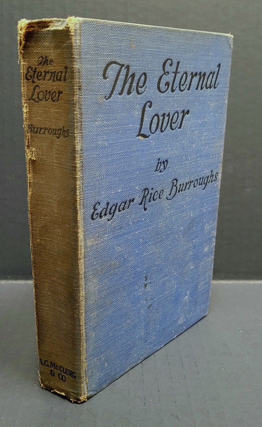 The Eternal Lover by Edgar Rice Burroughs First, Fax DJ, J. Allen St. John Art