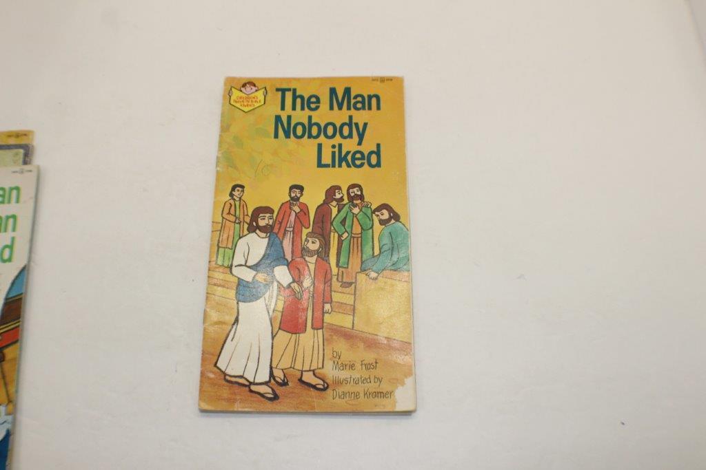 1974 The Man Nobody Liked Marie Frost Dianne Kromer Standard Publishing