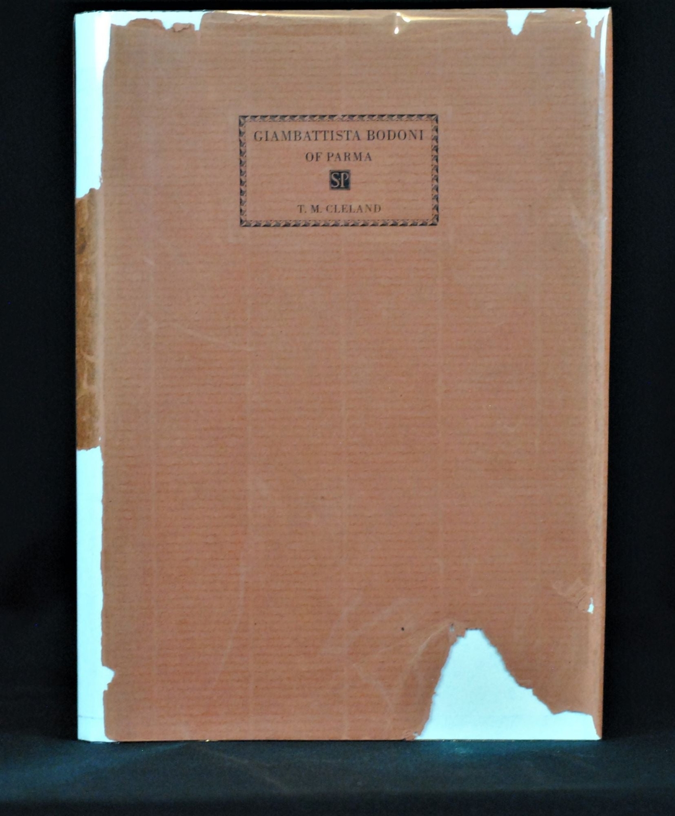 T M Cleland / Giambattista Bodoni of Parma 1916