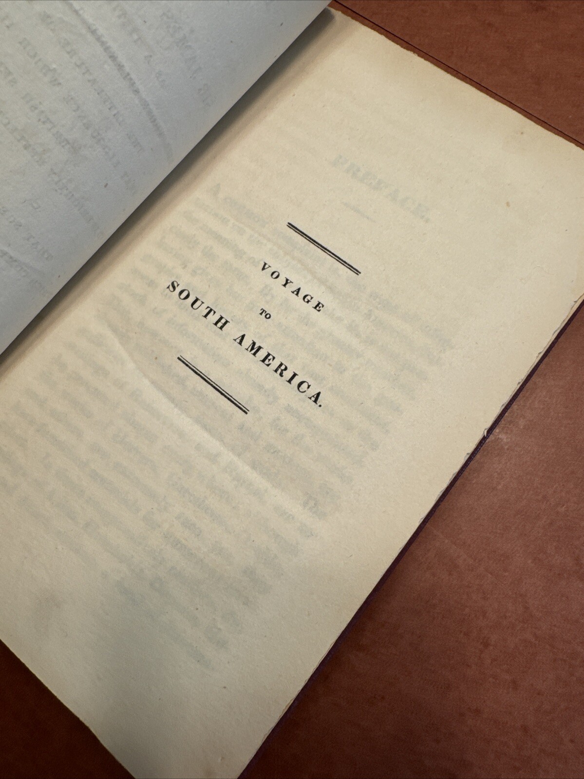 1820 Voyage to South America Brackenridge, rebound. Pres Monroe Spanish Colonies