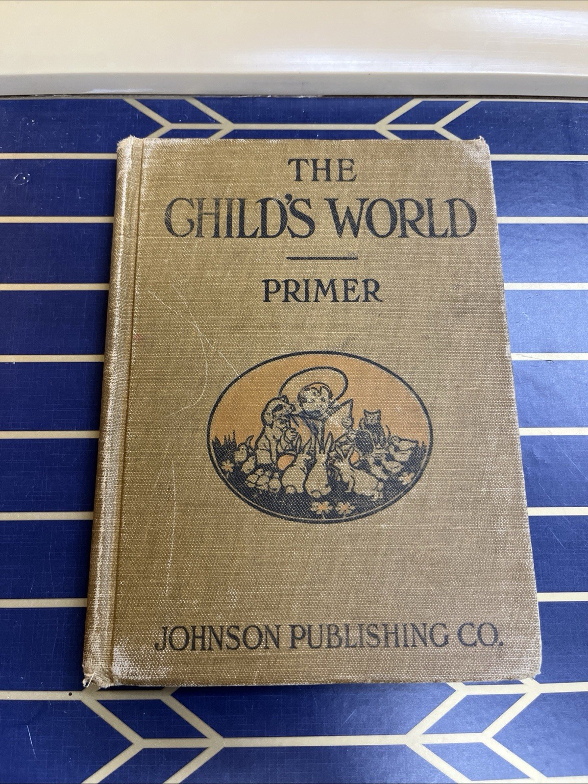 The Child’s World: Primer (Johnson Publishing Company) Antique 1917
