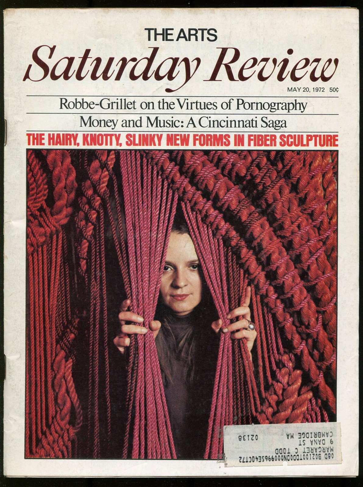 Alain ROBBE-GRILLET / Saturday Review – May 20 1972 1st Edition