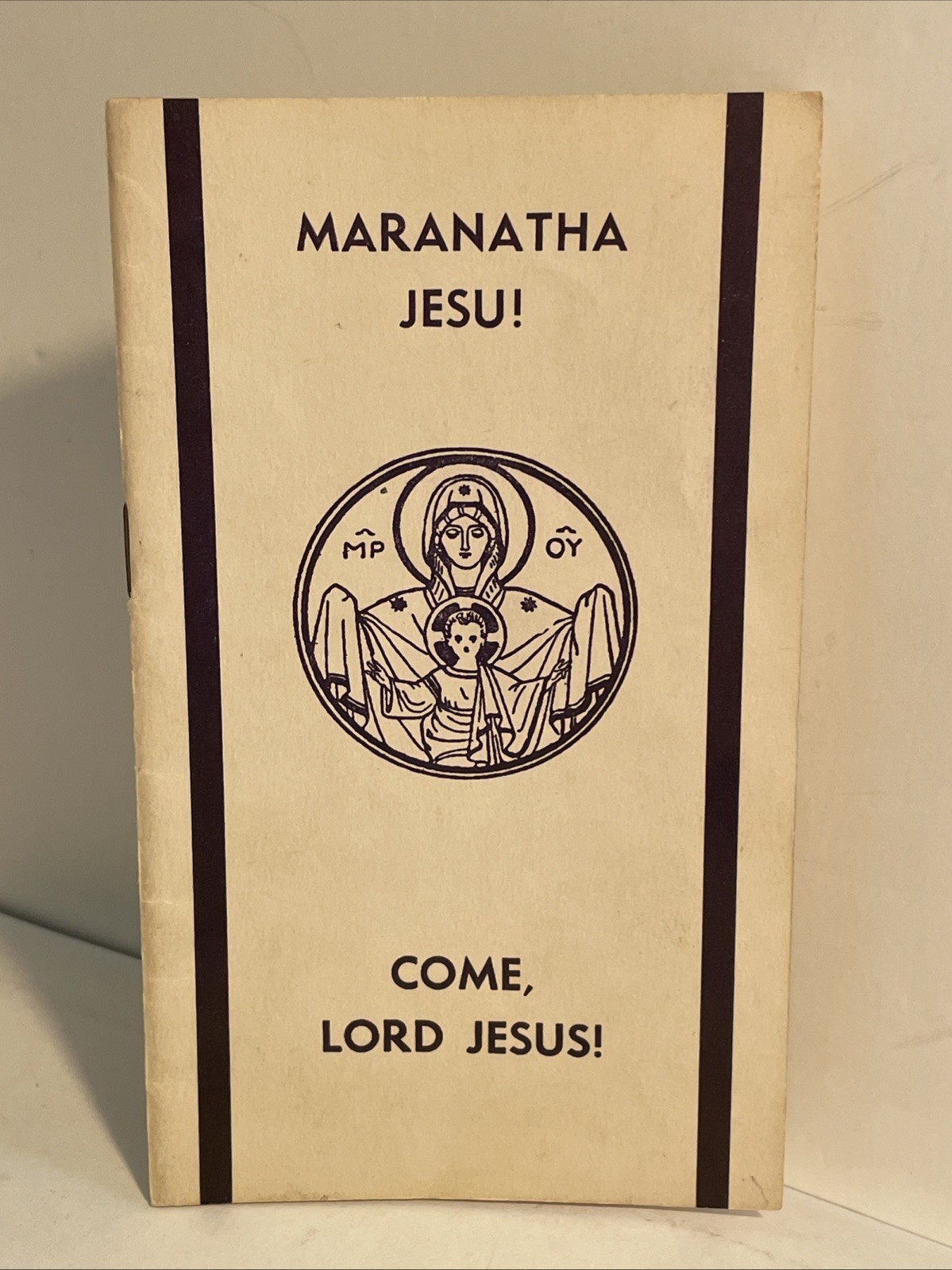 Maranatha Jesu! Novena in Preparation for Birthday of Our Lord Jesus Christ 1943