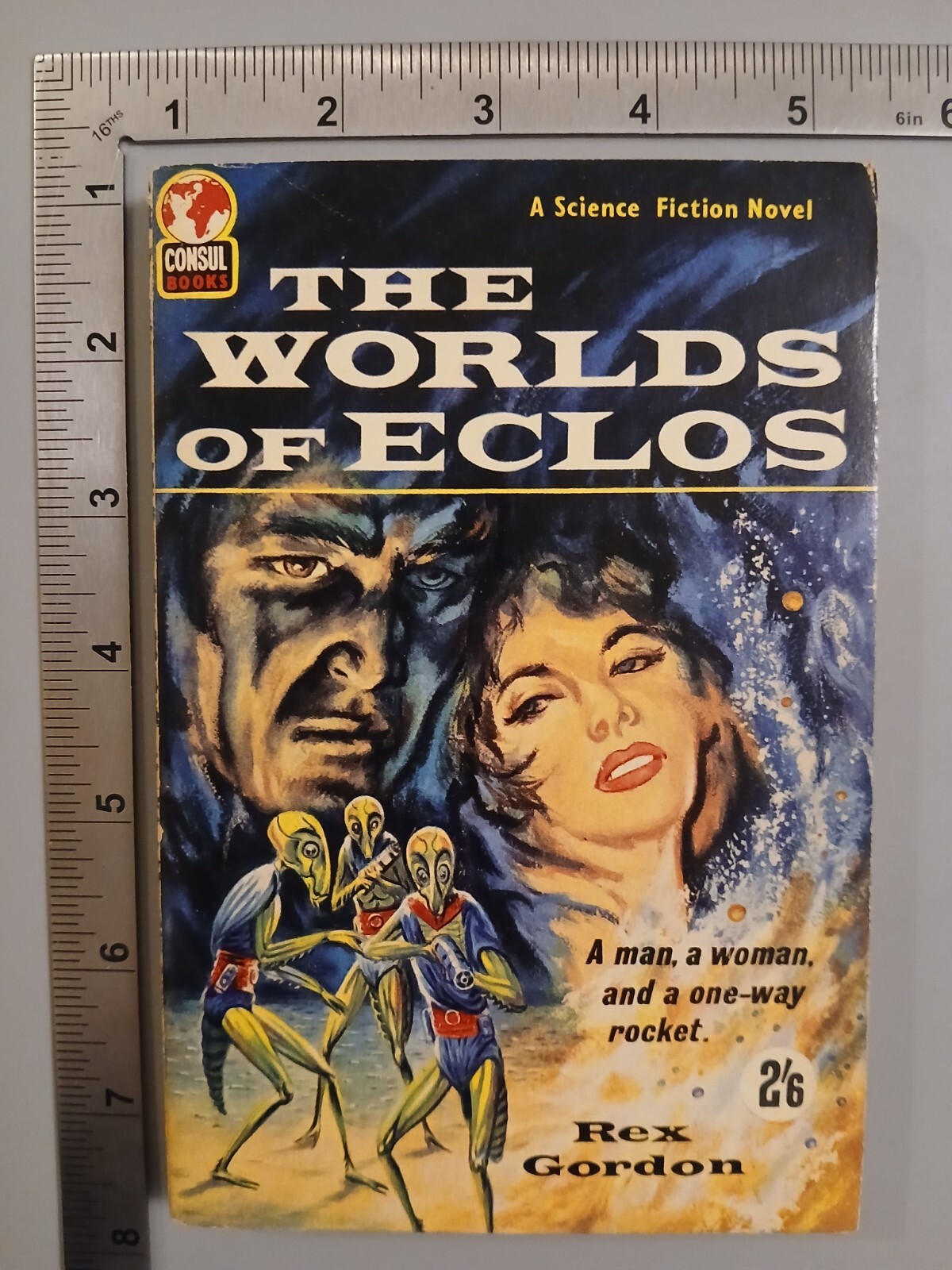 The Worlds Of Eclos Rex Gordon 1961 1st Paperback World Distributors