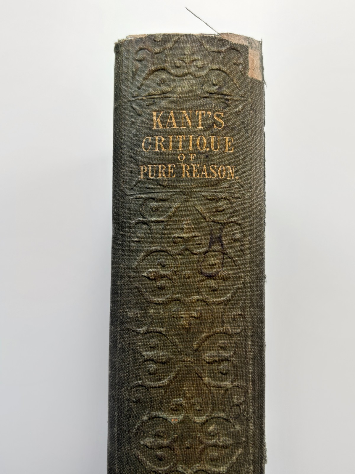 1866 Kant Critique of Pure Reason Bohn’s Philosophical Library